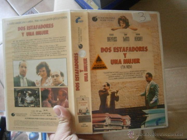 Kino: DOS ESTAFADORES Y UNA MUJER-VHS