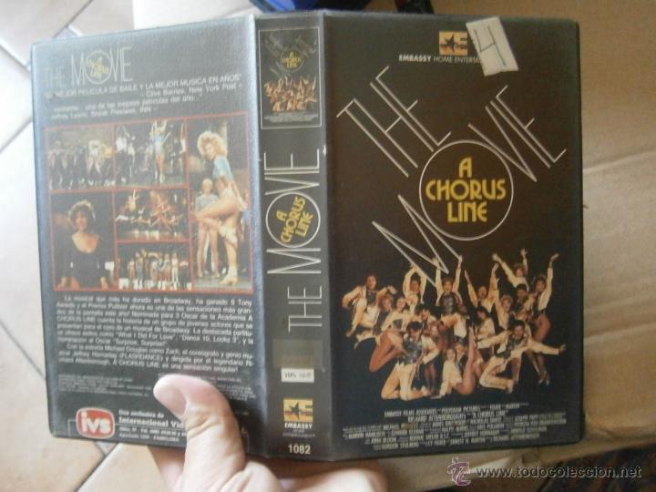 Kino: A CHORUS LINE-VHS--vhs -venta minima 10 eu