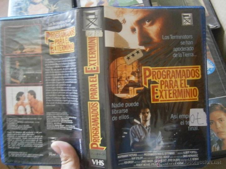 Kino: PROGRAMADOS PARA EL EXTERMINIO-VHS