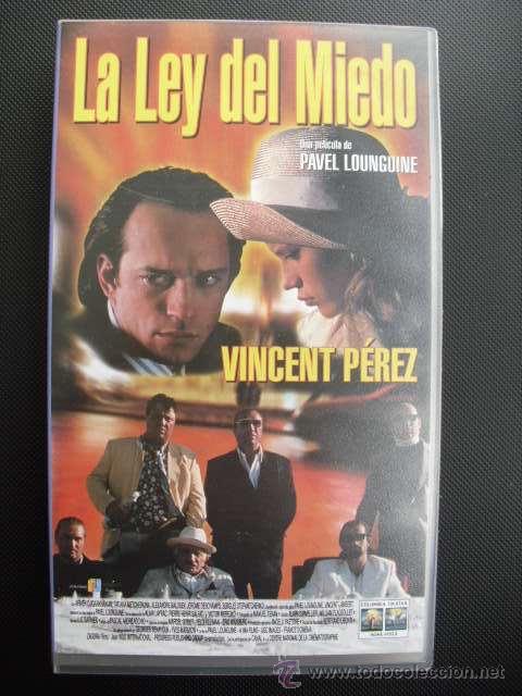Kino: LA LEY DEL MIEDO. PAVEL LOUNGUINE, 1996. VHS.