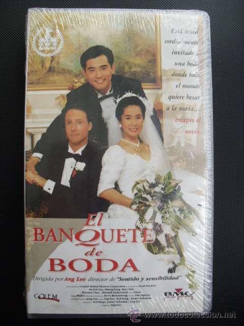 Cinema: EL BANQUETE DE BODA. ANG LEE,1993. VHS, PRECINTADA.