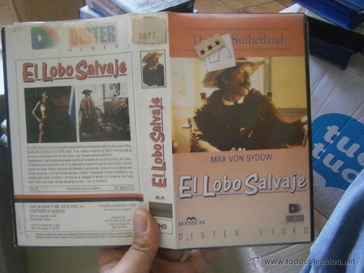 Kino: EL LOBO SALVAJE- -VHS--venta minima 10 euros