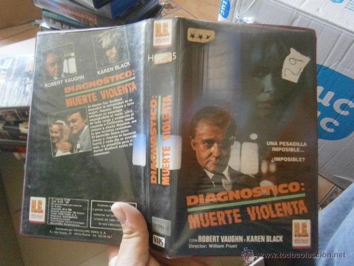 Kino: DIAGNOSTICO:MUERTE VIOLENTA-VHS