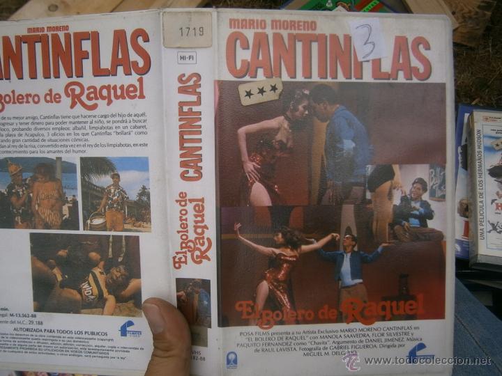 Kino: EL BOLERO DE RAQUEL- CANTIFLAS-VHS