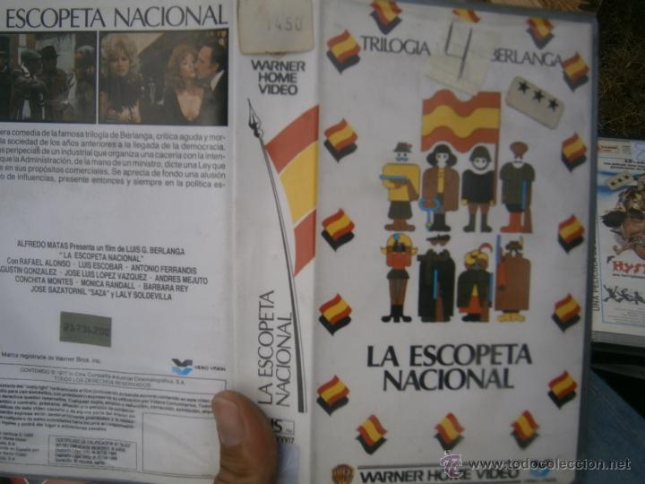 Kino: LA ESCOPETA NACIONAL-VHS-venta minima 10 eu --vhs--