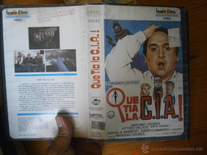 Kino: QUE TIA LA C.I.A-VHS