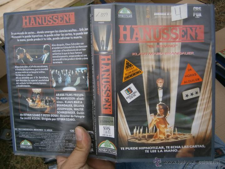 Cine: HANUSSEN EL ADIVINO-VHS