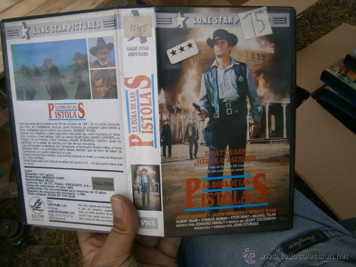 Cine: LA HORA DE LAS PISTOLAS-VHS