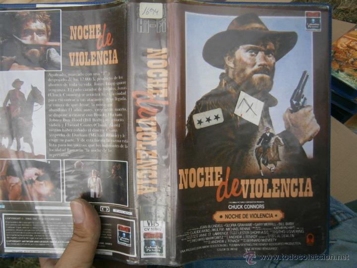 Cine: NOCHE DE VIOLENCIA-VHS - Foto 1