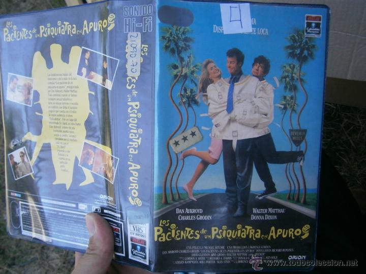 Cinema: LOS PACIENTES DE UN PISIQUIATRA EN APUROS-VHs caja grande 1 edici&oacute;n)