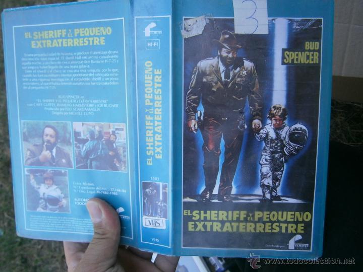 Cinema: EL SHERIFF Y EL PEQUE&Ntilde;O EXTRETERRESTRE VHS(COMPRA MINIMA 10 EUR--)