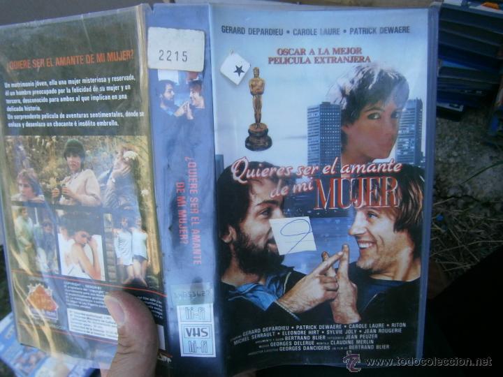 Cinema: QUIERES SER EL AMANTE DE MI MUJER-VHS