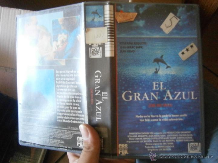 Cine: EL GRAN AZUL-VHS(COMPRA MINIMA 10 EURO