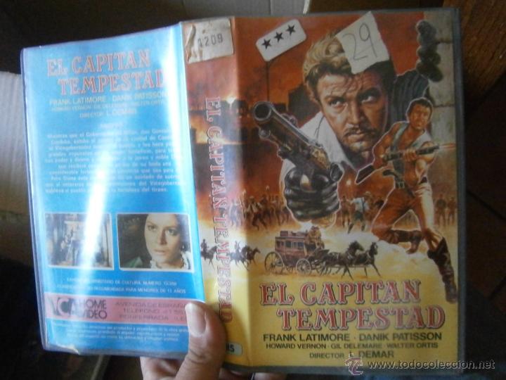 Cinema: EL CAPITAN TENPESTAD-VHS