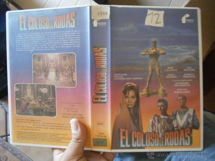 Cinema: EL COLOSO DE RODAS-VHS