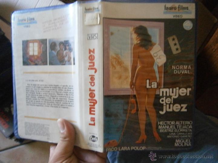 Cinema: LA MUJER DEL JUEZ-VHS