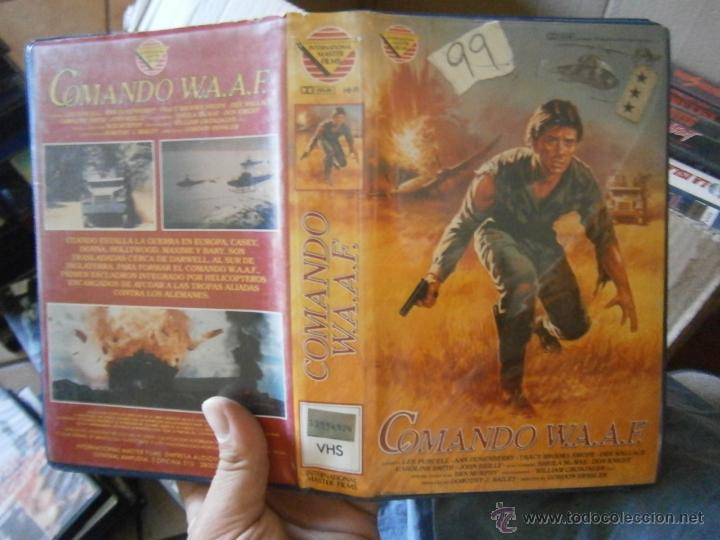 Cine: COMANDO W.A.A.E.-VHS - Foto 1