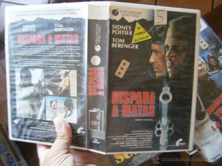 Cinema: DISPARA A MATAR-VHS caja grande