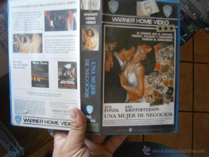 Cinema: UNA MUJER DE NEGOCIOS-VHS