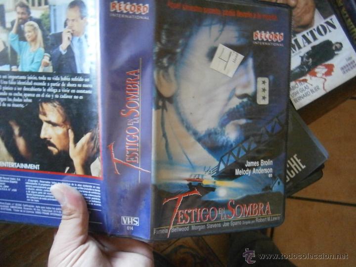 Cinema: TESTIGO EN LA SOMBRA-VHS