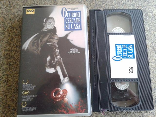 Cinema: OCURRIO CERCA DE SU CASA -- VHS -- PELICULA DE CULTO --