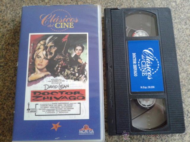 Cine: DOCTOR ZHIVAGO -- VHS -- COLECCION CLASICOS DEL CINE --
