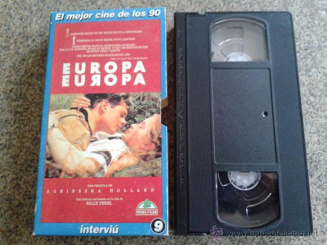 Cinema: EUROPA EUROPA -- VHS -- ESTUCHE DE CARTON --
