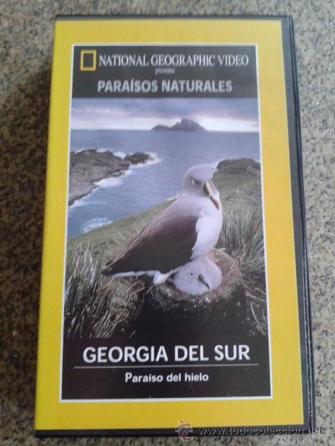 Kino: NATIONAL GEOGRAPHIC -- VHS -- PARAISOS NATURALES : GEORGIA DEL SUR --