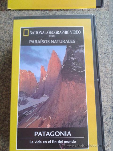 Cinema: NATIONAL GEOGRAPHIC -- VHS -- PARAISOS NATURALES : PATAGONIA --