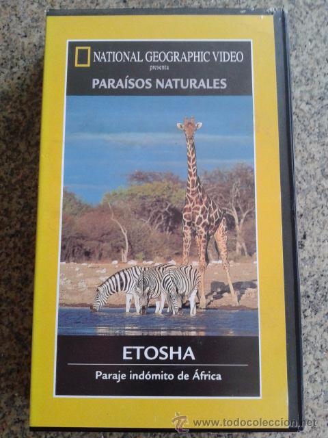 Cinema: NATIONAL GEOGRAPHIC -- VHS -- PARAISOS NATURALES : ETOSHA --