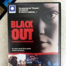 Cine: BLACK OUT (IMPOSIBLE RECORDAR) DEL GUIONISTA DE PSICOSIS - DOUG ADAMS - CAROL LYNLEY , GAIL O'GRADY. Lote 50276484