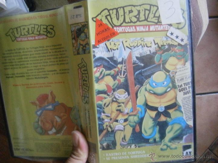 Cinema: TORTUGAS NIJA MUTANTES - -VHS(COMPRA MINIMA 10 EU--)