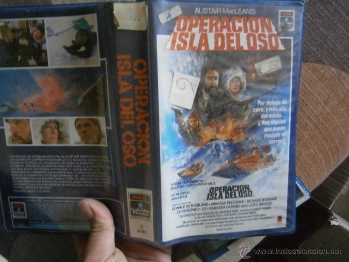 Cinema: OPERACION ISLA DEL OSO-VHS(COMPRA MINIMA 10 EUR--)