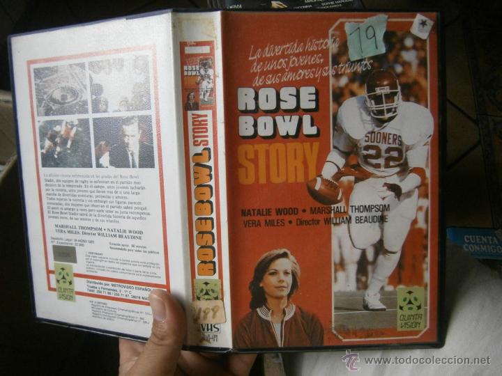Cine: ROSE BOWL STORY-VHS
