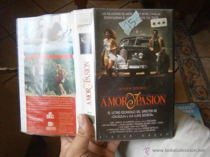 Cine: AMOR Y PASION-VHS