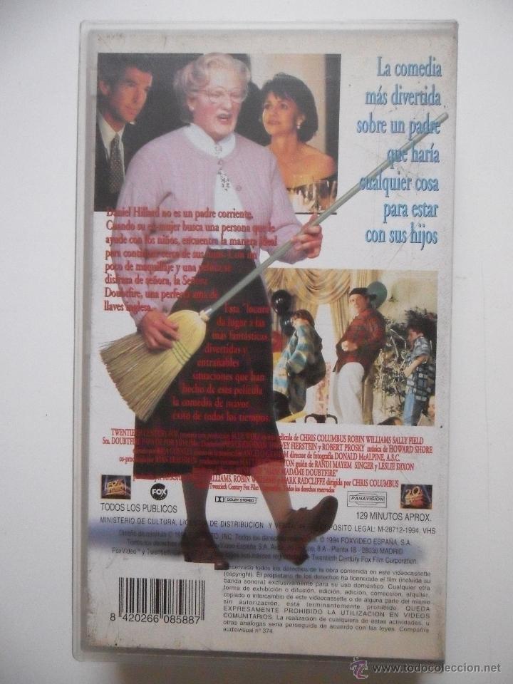 Cine: SE&Ntilde;ORA DOUBTFIRE . CHRIS COLUMBUS - Foto 2