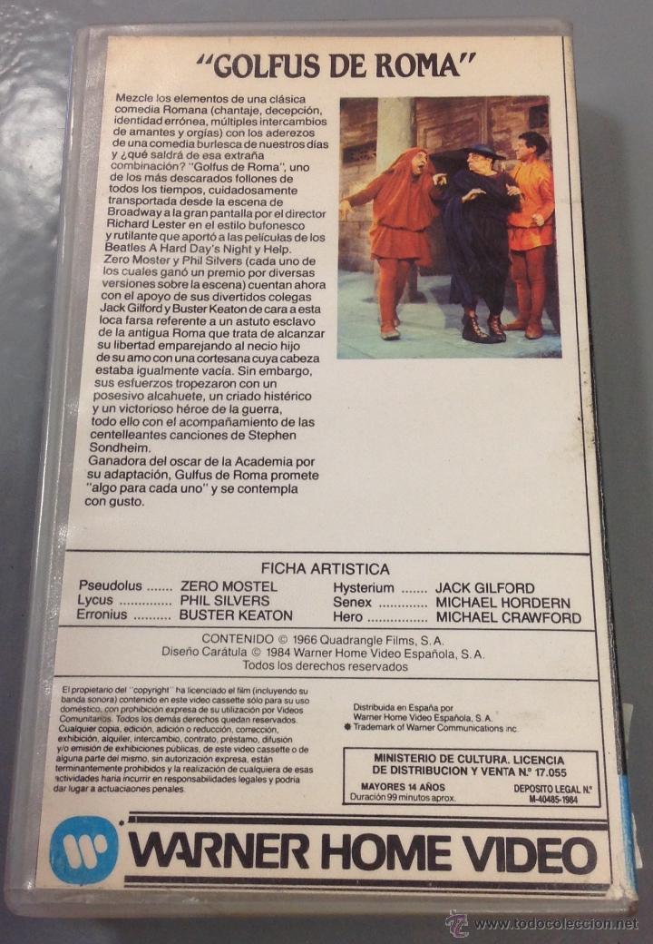 Cine: GOLFUS DE ROMA - ZERO MOSTEL - Foto 2