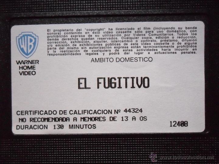 Cine: EL FUJITIVO - Foto 4