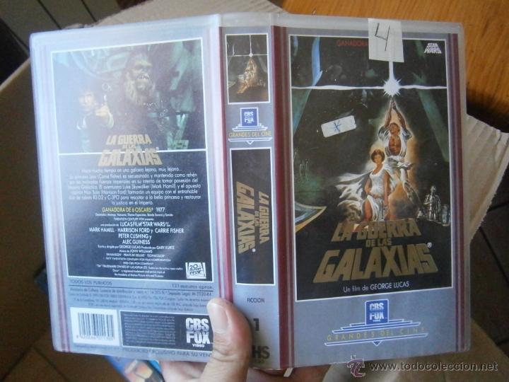 Cinema: LA GUERRA DE LAS GALAXIAS--vhs-venta minima 10 euros