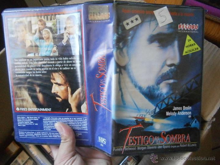Cinema: TESTIGO EN LA SOMBRA--vhs-venta minima 10 euros
