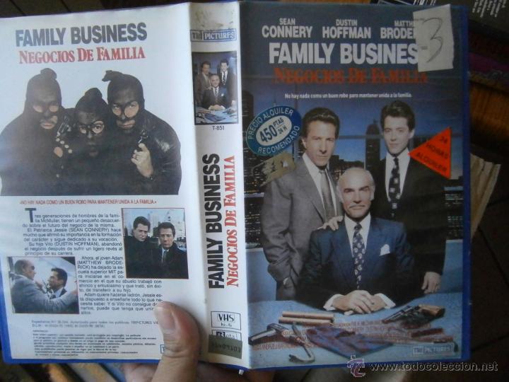 Cinema: FAMILY BUSINESS NEGOCIOS DE FAMILIA---vhs venta minima 10 euros