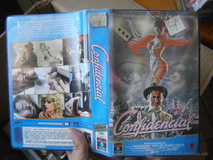 Cinema: CONFIDENFIDENCIAL--vhs-venta minima 10 euros