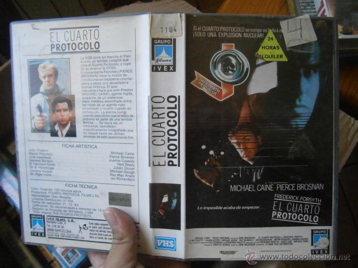 Cinema: EL CUARTO PROTOCOLO--vhs-venta minima 10 euros