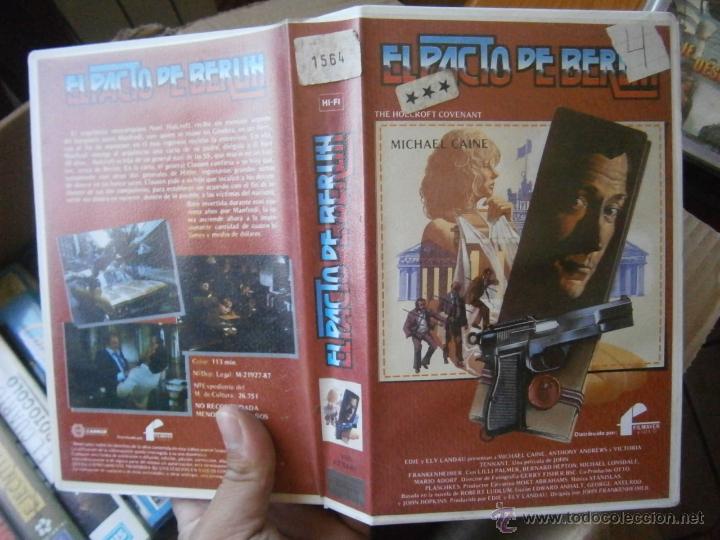Cinema: EL PACTO DE BERLIN--vhs-venta minima 10 euros