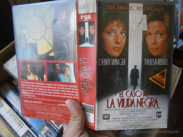 Cinema: EL CASO DE LA VIUDA NEGRA--vhs-venta minima 10 euros