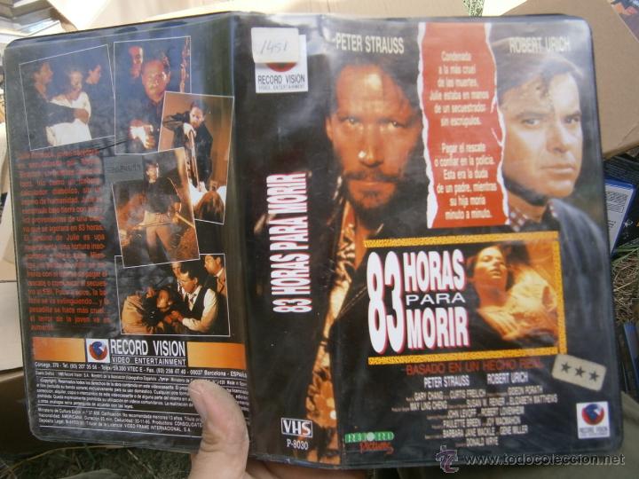 Cinema: 83 HORAS PARA MORIR-VHS caja grande