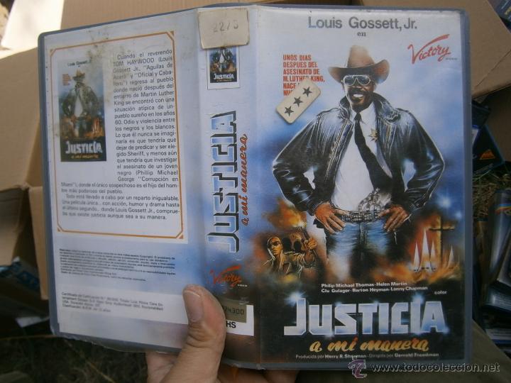 Cinema: JUSTICIA A MI MANERA-VHS