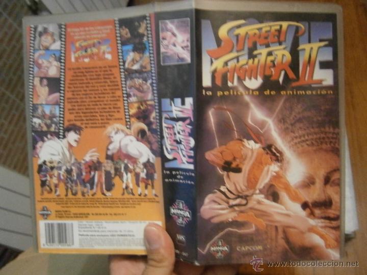 Cine: STREET FIGHTER II LA PELICULA DE ANIMACION -VHS