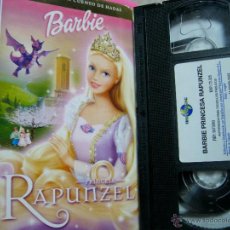 Cinéma: VHS BARBIE PRINCESA RAPUNZEL. Lote 51133162