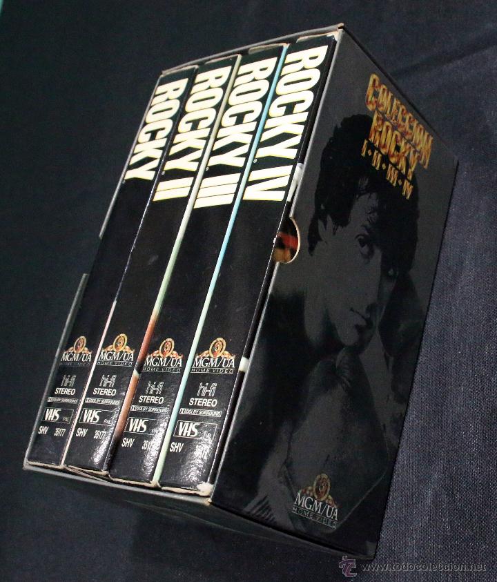 Cine: VHS --- Pack ROCKY --- Con Sylvester Stallone - Foto 1